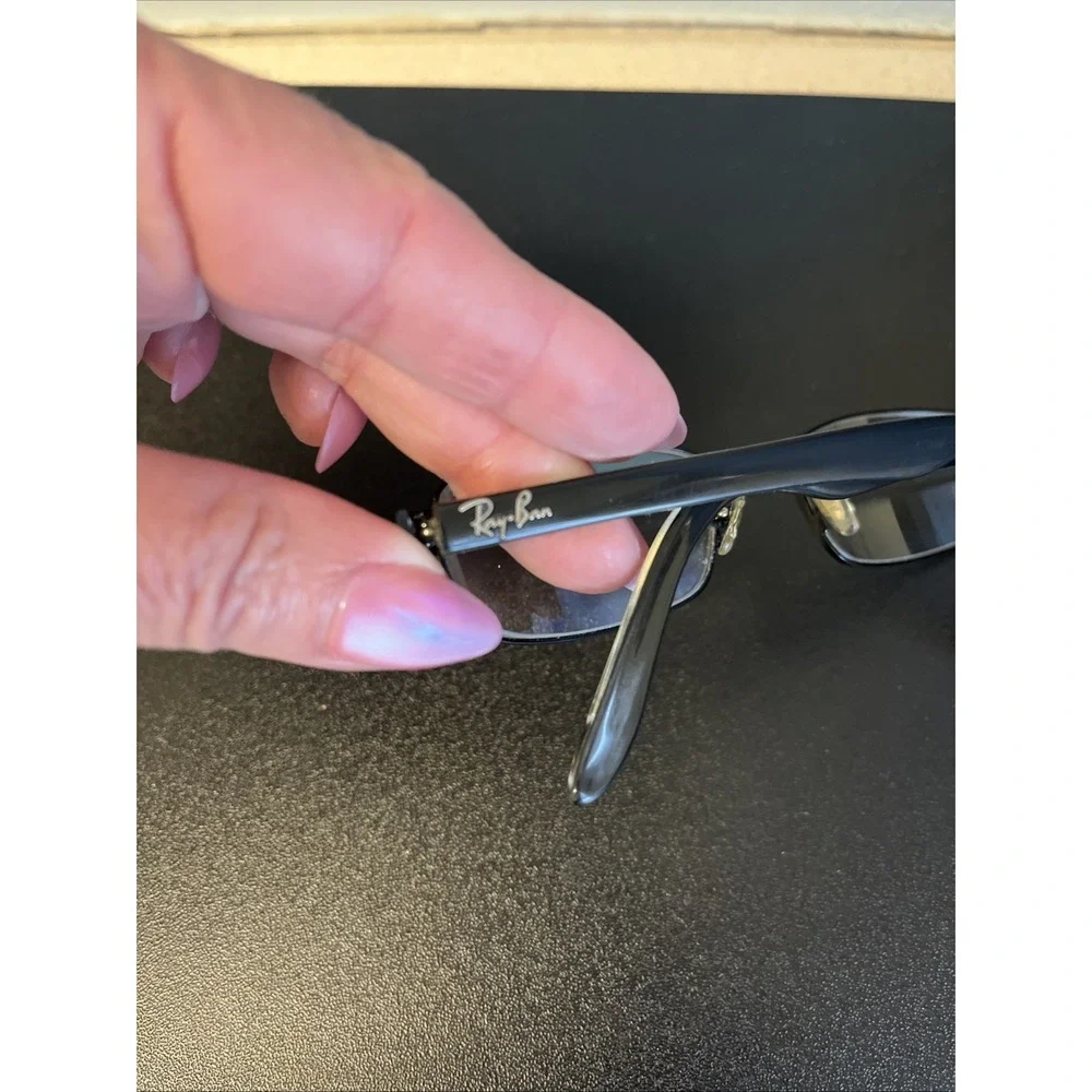Ray-Ban RB 8581 1017 Black TITANIUM Sports Wrap Eyeglasses 52-18-140 -FRAME ONLY